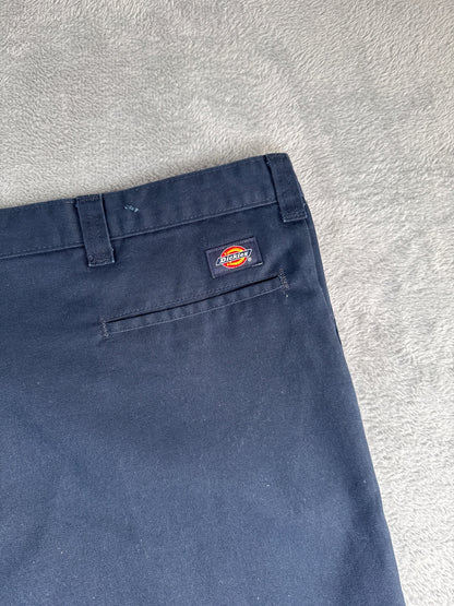 Vintage Classic Y2K Baggy Dickies Navy Blue Work Shorts W50
