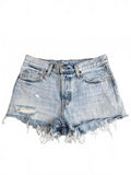 Levi's Premium Capital E 501 Light Blue Denim Shorts W27
