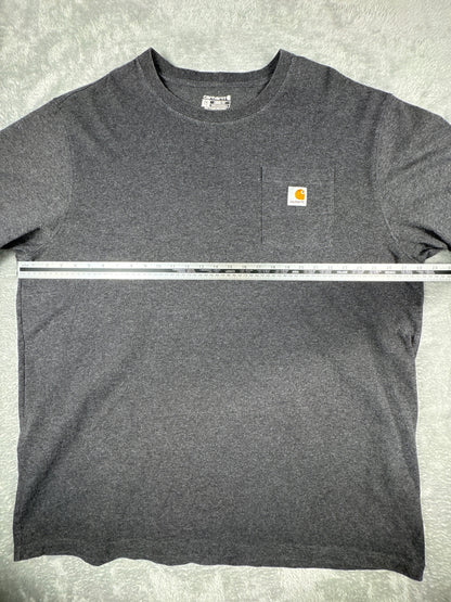 Carhartt Men's Tall Loose Fit Grey Pocket T-Shirt Size XXL