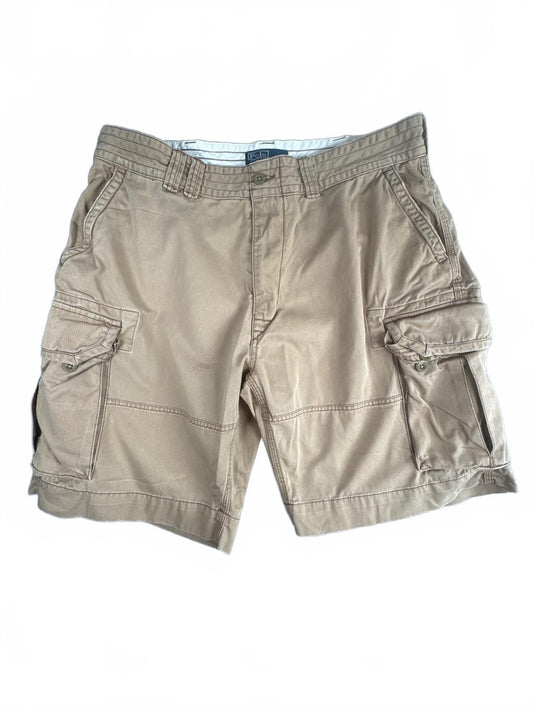 Polo by Ralph Lauren Classic Fit Khaki Cargo Shorts W38