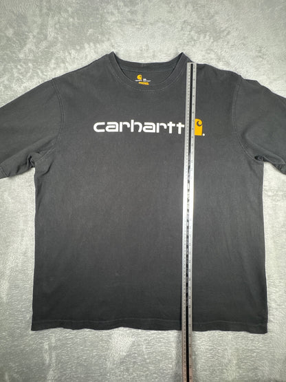 Carhartt Black Original Fit Logo T-Shirt Size 2XL