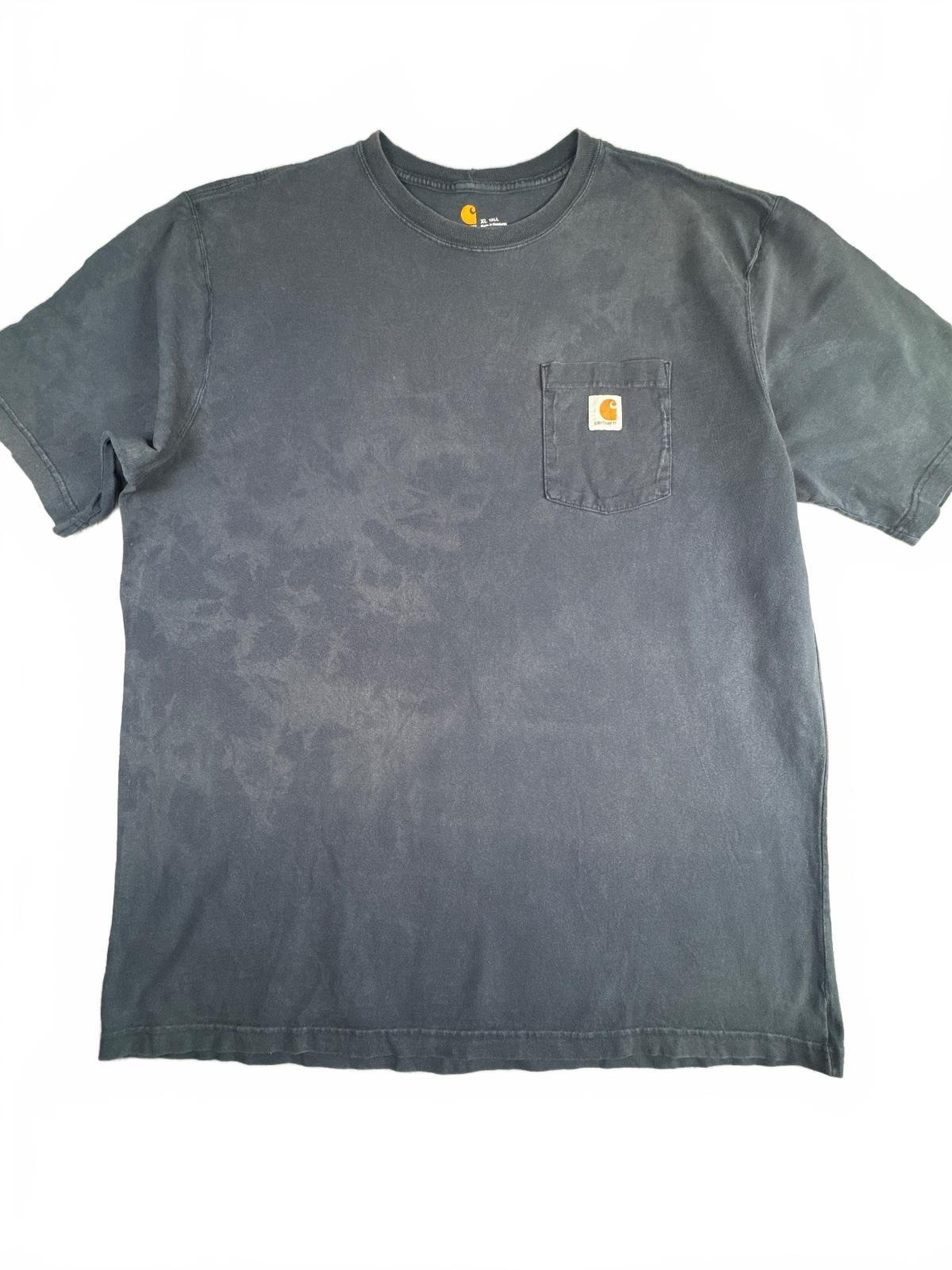 Carhartt Original Fit Tall Dark Blue Graphic T-Shirt Size XL