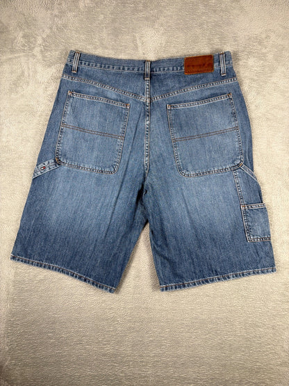 Vintage Retro Y2K Tommy Hilfiger Denim Shorts W36