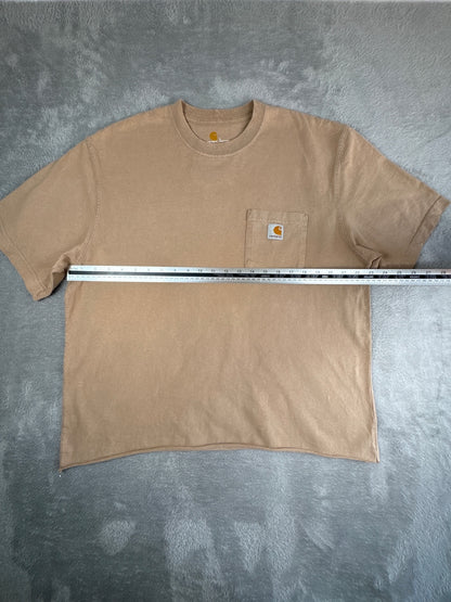 Carhartt Original Fit Sand Pocket T-Shirt Size Large