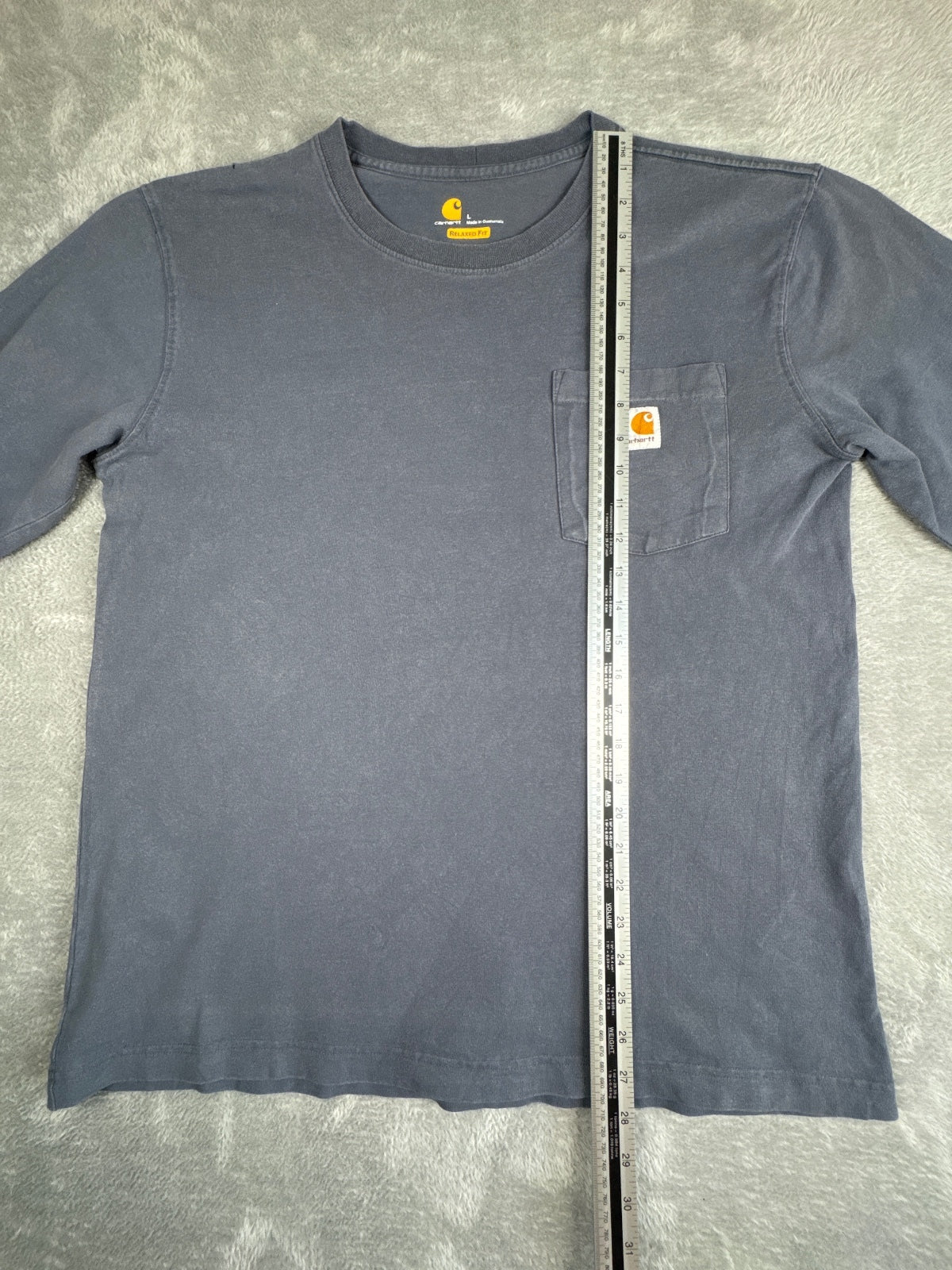 Carhartt Workwear Relaxed Fit Long Sleeve T-Shirt Size Large