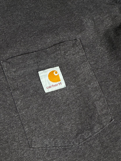 Carhartt Men's Dark Grey Loose Fit Short Sleeve T-Shirt 3XL