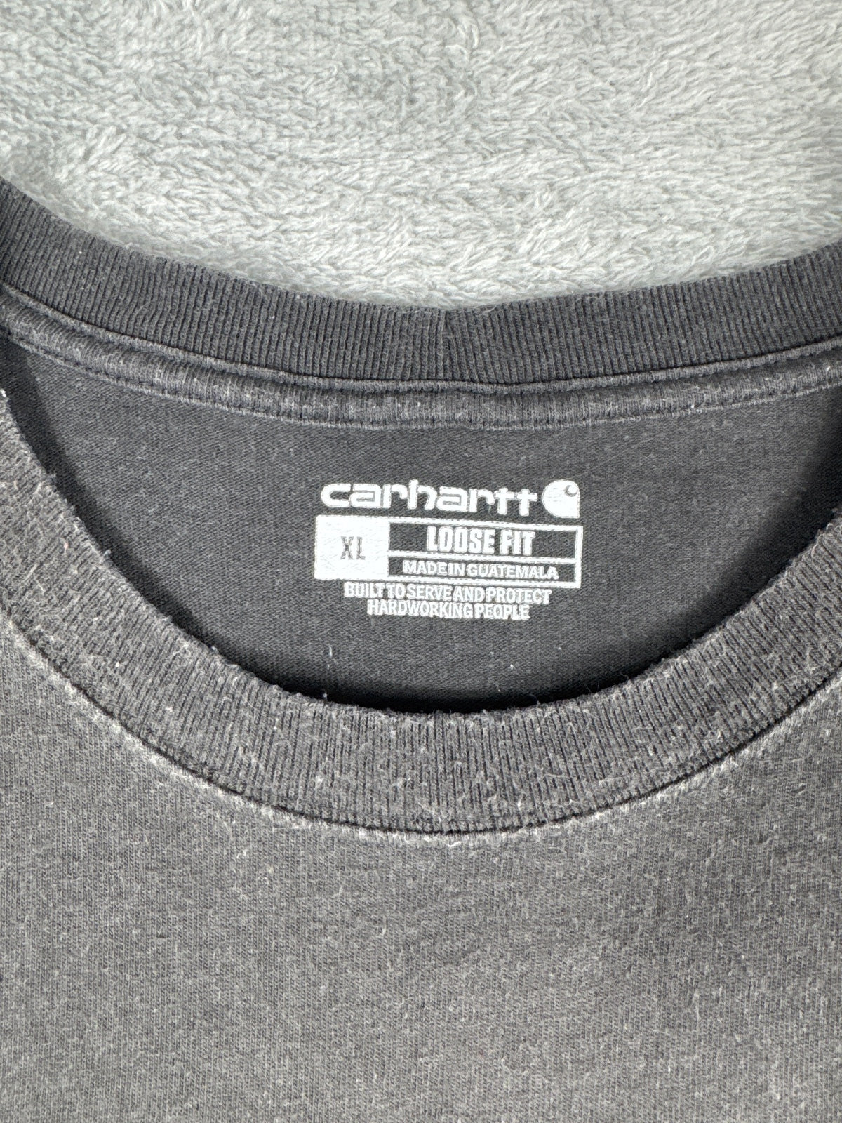Carhartt Loose Fit XL Black Pocket T-Shirt