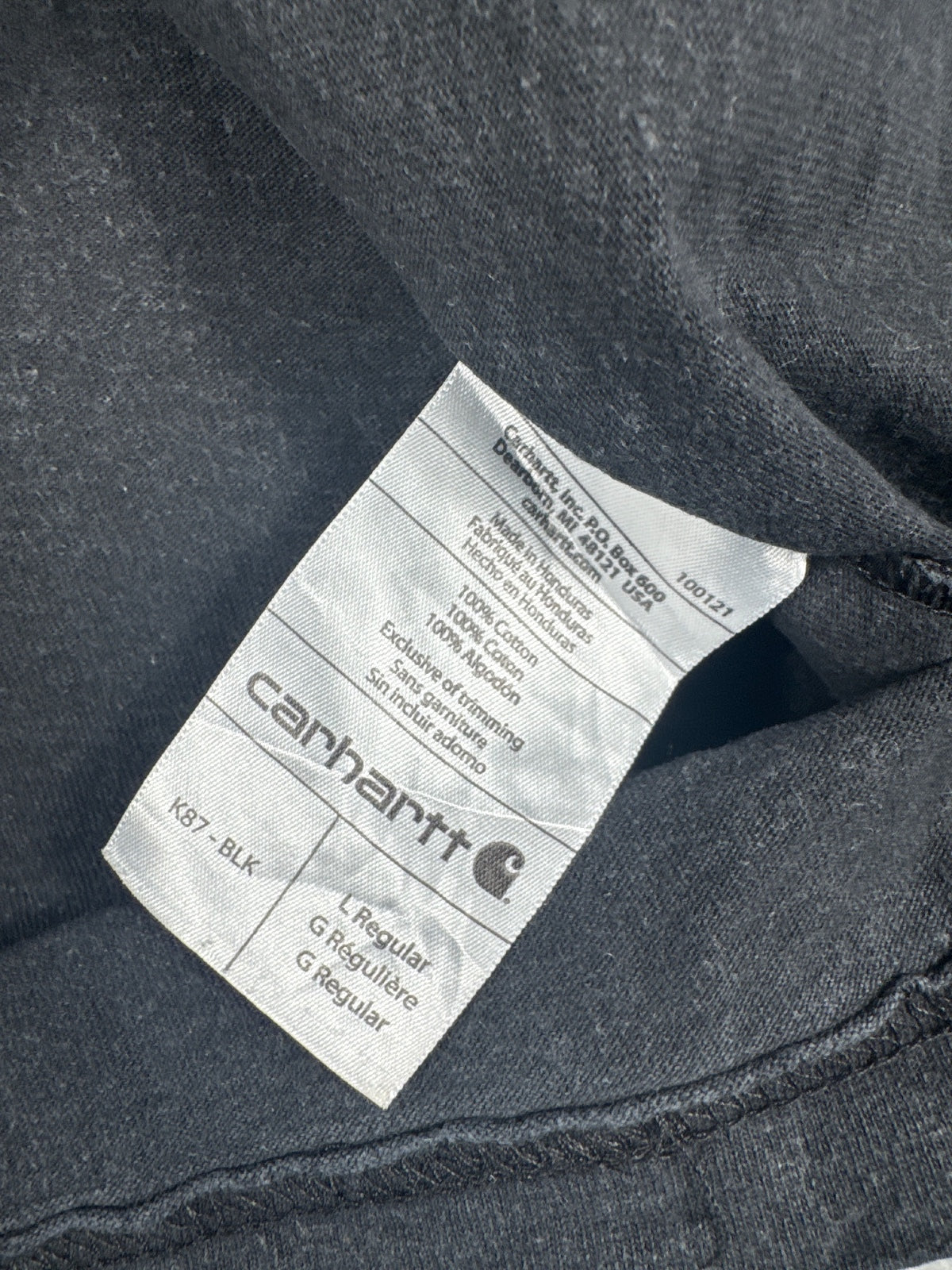 Carhartt Original Fit T-Shirt Size L