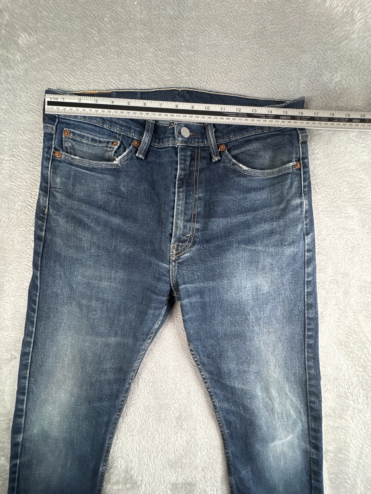 Levi's 510 Skinny Fit Blue Denim Jeans W34 L32