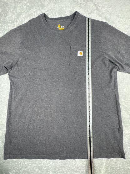 Carhartt Tall Original Fit Heather Black T-Shirt Size XXL