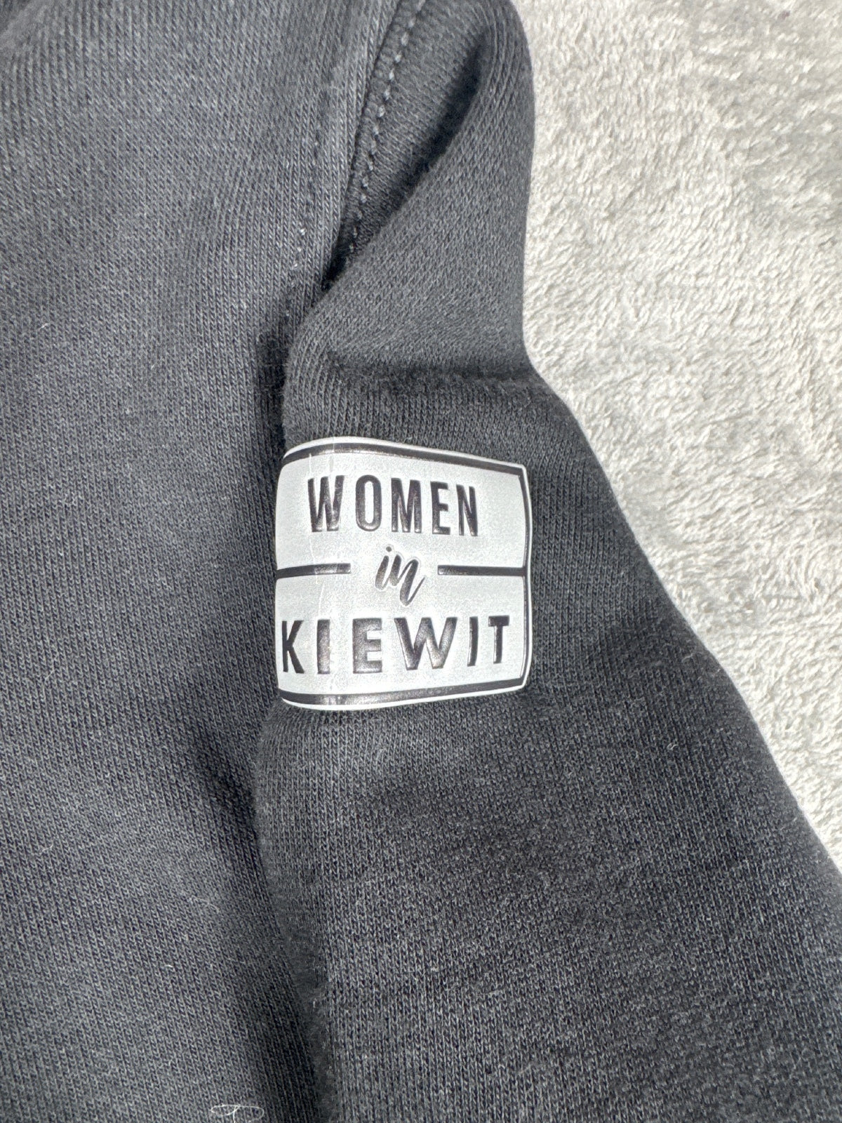 Carhartt Black Relaxed Fit Hooded Zip-Up Sweatshirt Size M