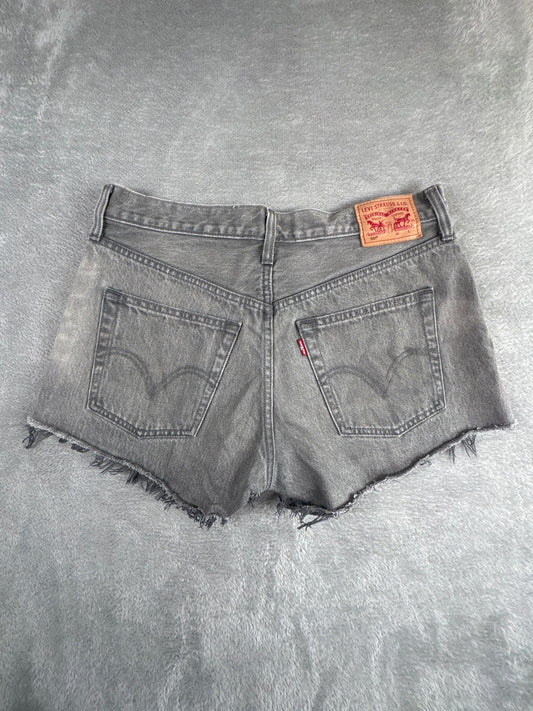 Levi's 501 Grey Denim Shorts W30