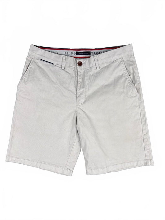 Retro Tommy Hilfiger Men's Beige Chino Shorts - W32