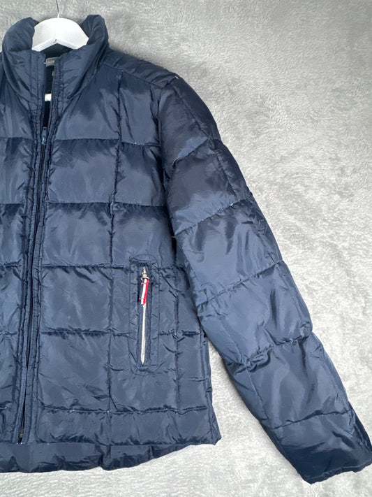 Tommy Hilfiger Navy Quilted Puffer Jacket Size S
