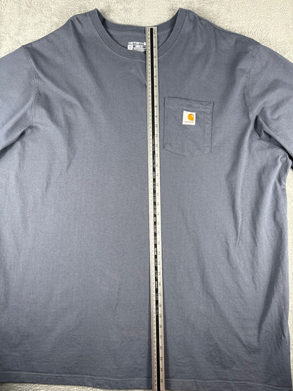 Carhartt Loose Fit 4XL Tall Grey Pocket T-Shirt