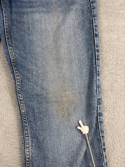 Levi's 514 Straight Fit Blue Denim Jeans W36 L32