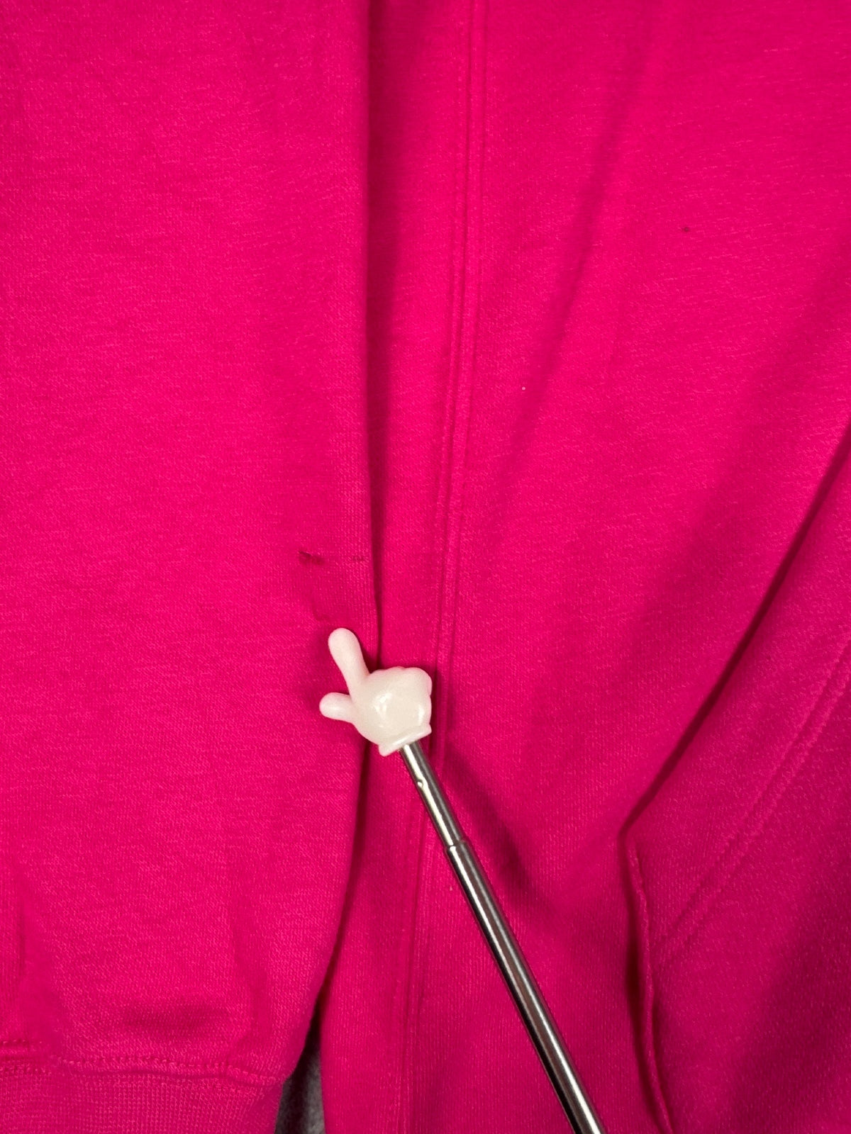 Nike Pink Pullover Hoodie with Front Pocket and Drawstring L