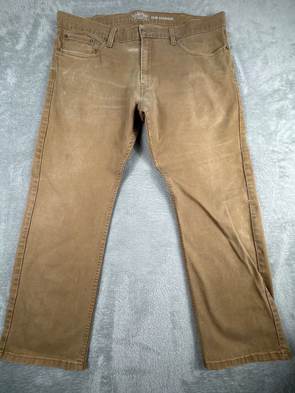 Levi's Signature Slim Straight Tan Jeans W38 L30