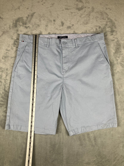 Tommy Hilfiger Light Blue Cotton  Vintage Chino Shorts - W36