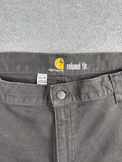 Carhartt Relaxed Fit Black Work Pants W38 L32