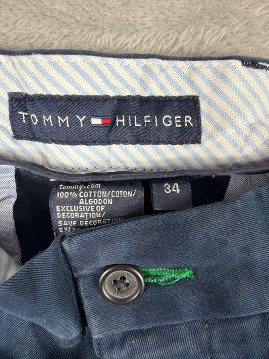 Tommy Hilfiger Navy Cotton Shorts W34