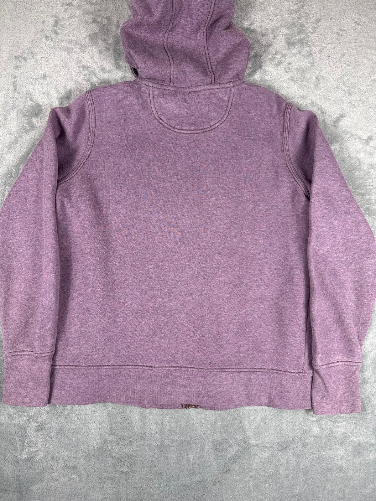 Carhartt Purple Zip-Up Hoodie Sweatshirt Size L