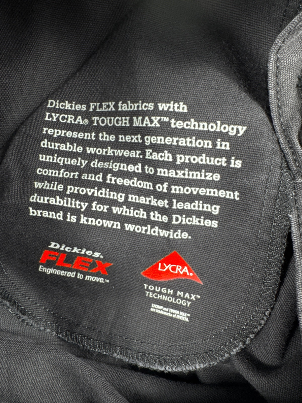 Dickies FLEX Black Cargo Work Trousers Size W44 L33