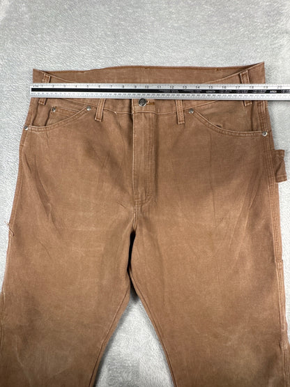 Dickies Brown Work Pants with Pockets W36 L30