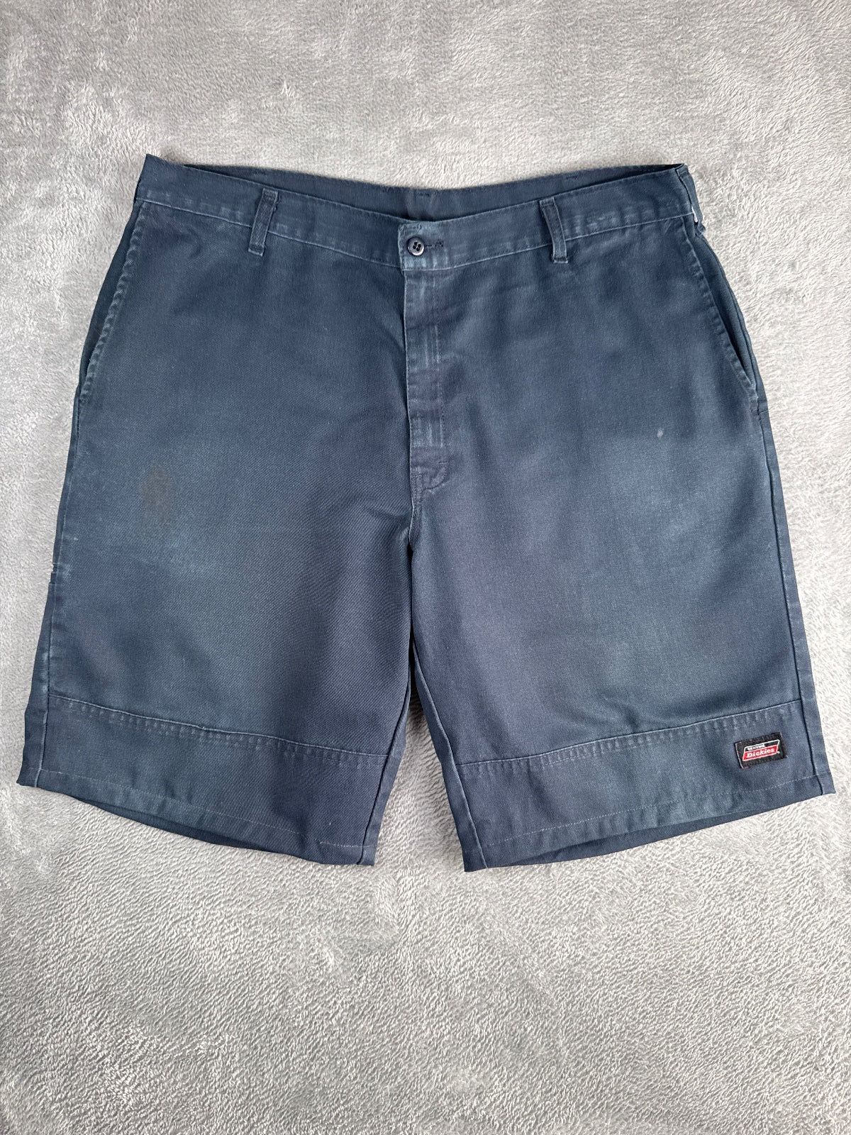 Vintage Classic Dickies Men's Work Shorts Navy Blue - W38