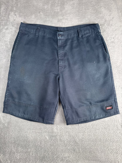 Vintage Classic Dickies Men's Work Shorts Navy Blue - W38