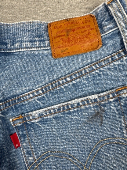 Levi's 501 Premium Distressed Denim Shorts W28 (approx)