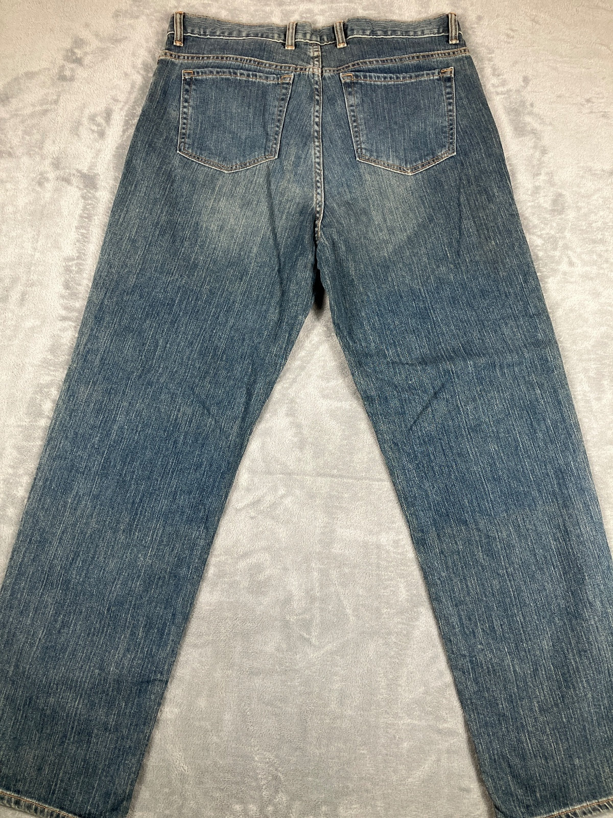 Eddie Bauer Natural Stretch Blue Denim Jeans Size 16 Regular