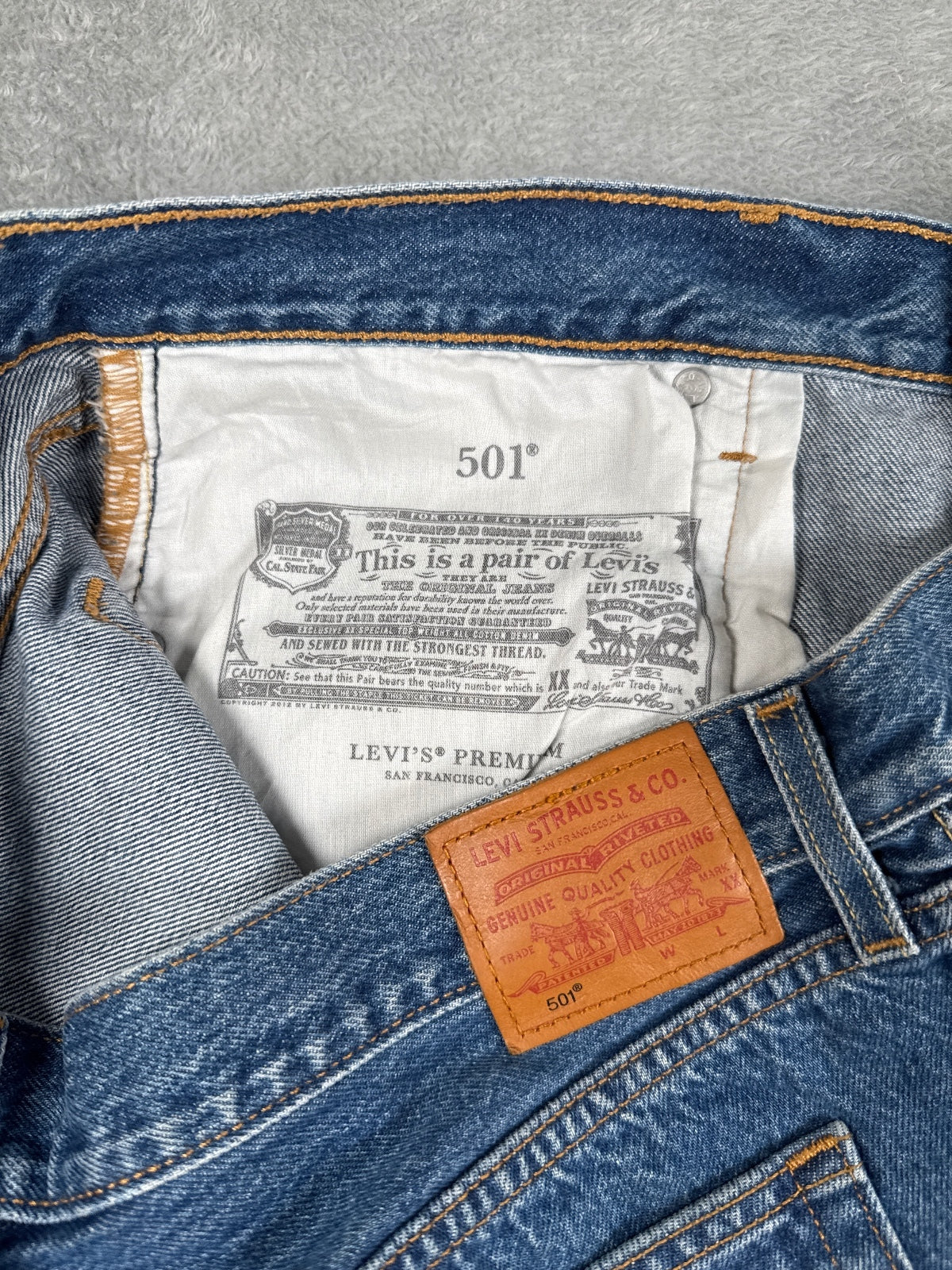 Levi's 501 Denim Shorts W34