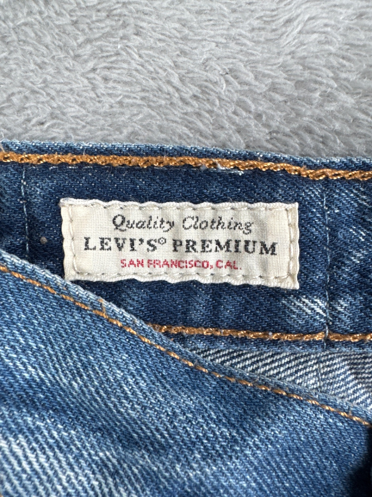 Levi's Premium 501 Denim Cutoff Shorts W26
