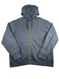 Jordan Men's Black Full-Zip Hoodie Sweatshirt Size XL