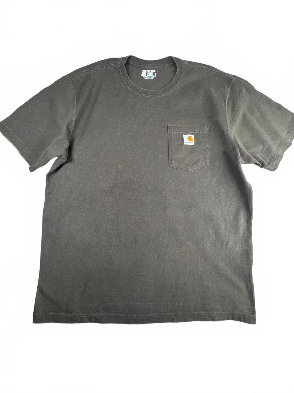 Carhartt Loose Fit Large Brown T-Shirt Size L