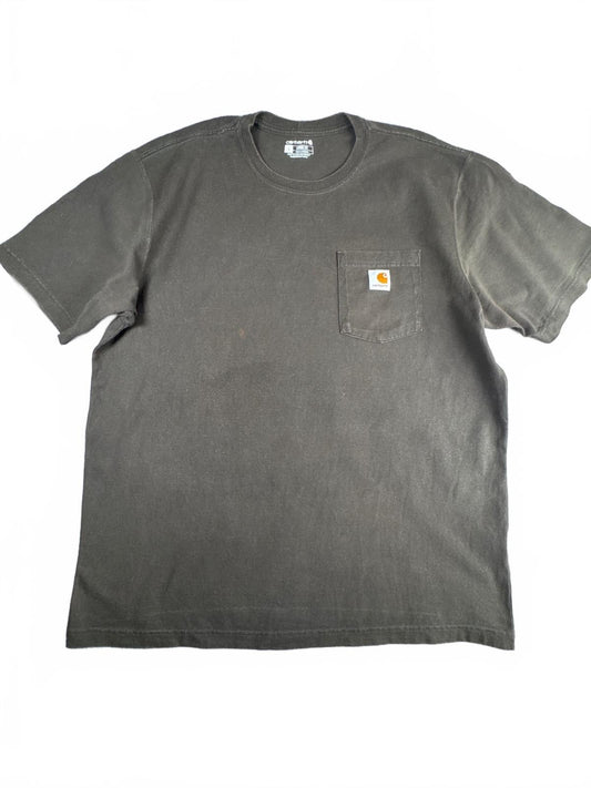 Carhartt Loose Fit Large Brown T-Shirt Size L