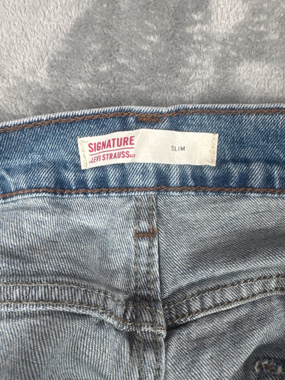 Levi's Signature Slim Fit Blue Denim Jeans W34 L30