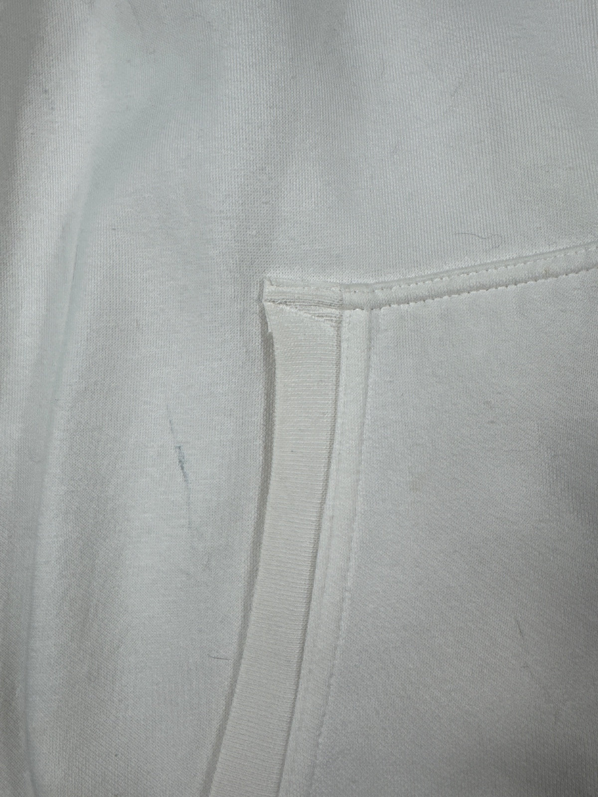 Puma White Hooded Zip-Up Sweatshirt Size L