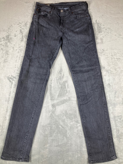 Levi's 511 Slim Fit Grey Denim Jeans W30 L34
