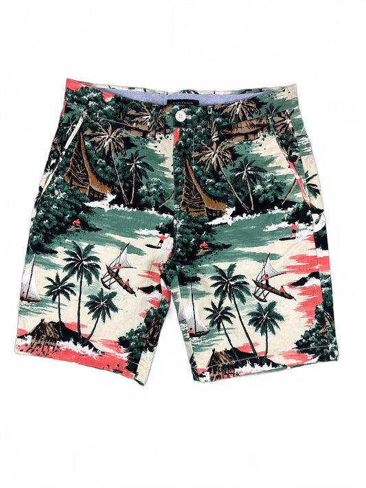 Tommy Hilfiger Tropical Print Shorts W31