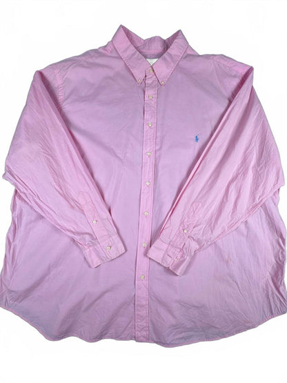 Ralph Lauren Pink Button-Down Shirt Size 4XL