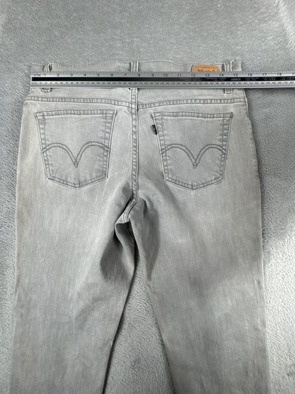Levi's 550 Relaxed Tapered Grey Jeans Size 8M
