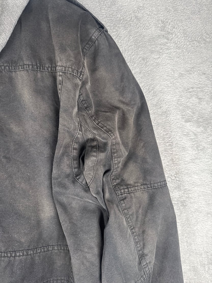 Levi's Black Casual Jacket with Grey Hooded Inner Layer - L