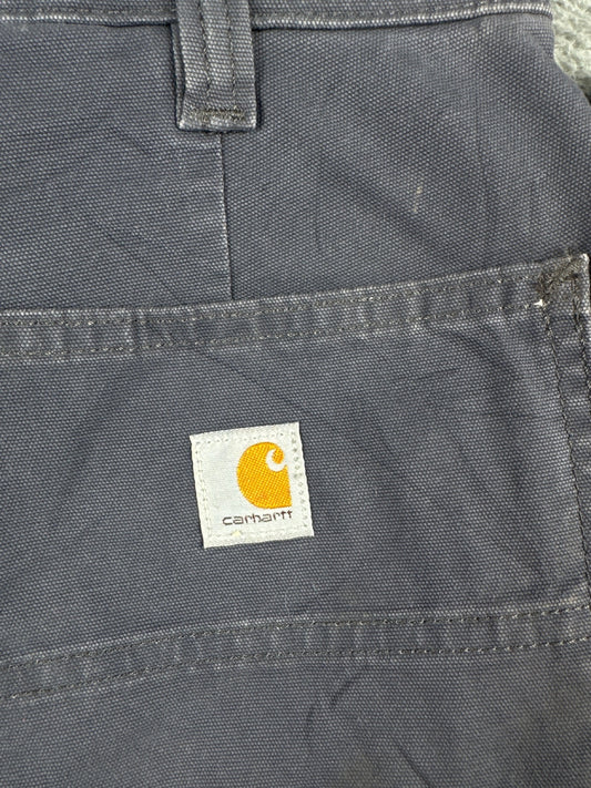 Carhartt Workwear Pants in Grey with Utility Pockets Size 8
