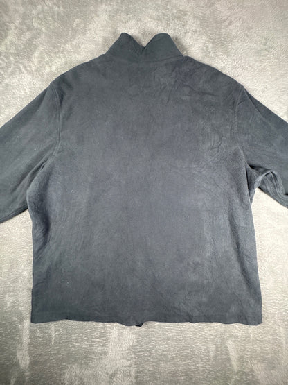 Starter Tri-State Speedway Grey Fleece Jacket Size XL
