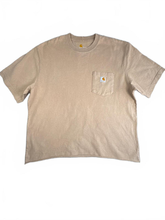 Carhartt Original Fit Sand Pocket T-Shirt Size Large
