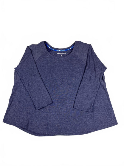 Tommy Hilfiger Sport Navy Blue Long Sleeve Top Size XL