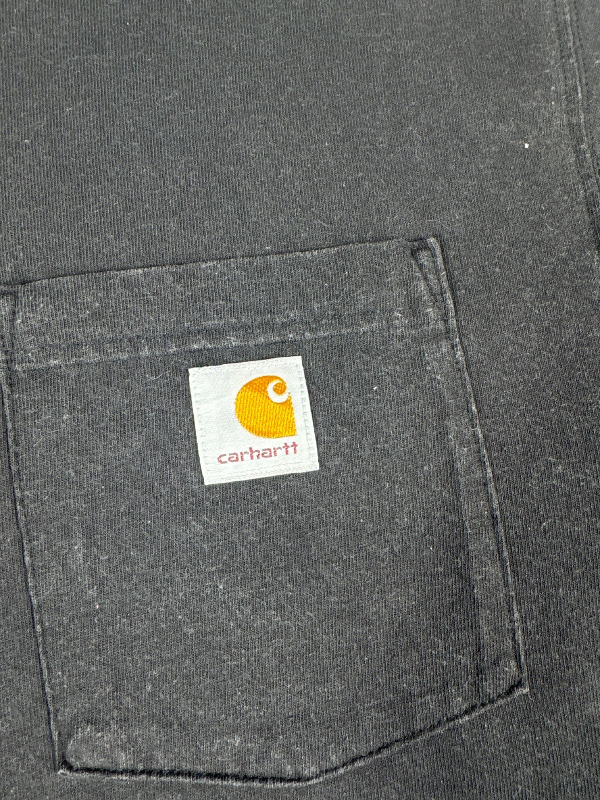 Carhartt Original Fit Black Cotton T-Shirt Size M