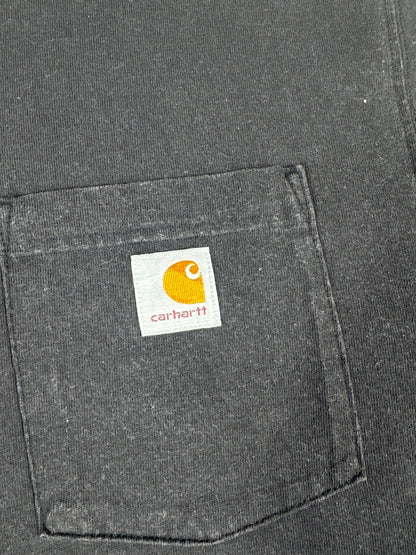 Carhartt Original Fit Black Cotton T-Shirt Size M